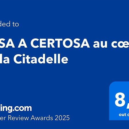 Casa A Certosa Au Coeur De La Citadelle Apartman Bastia  Kültér fotó
